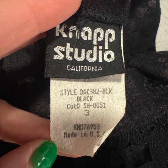 Knapp Studio Elegant Black Lace Dress - Picture 4 of 7